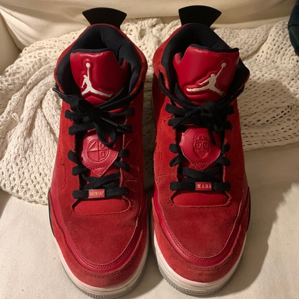 Jordan Son of Mars Low Men's Sneakers Size 12 Team Red & Black 580603-603